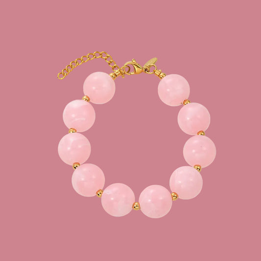 Armband Luxe Kraal - Roze