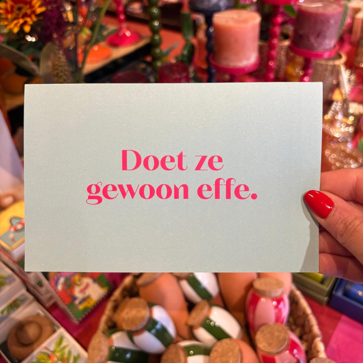 &C Doet ze gewoon ff