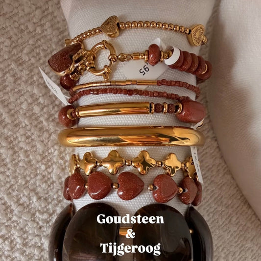 Armband Kraaltjes Aura - Picture Jaspis