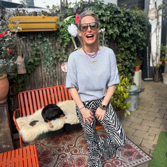 Truitje Basic - Gemeleerd Grijs