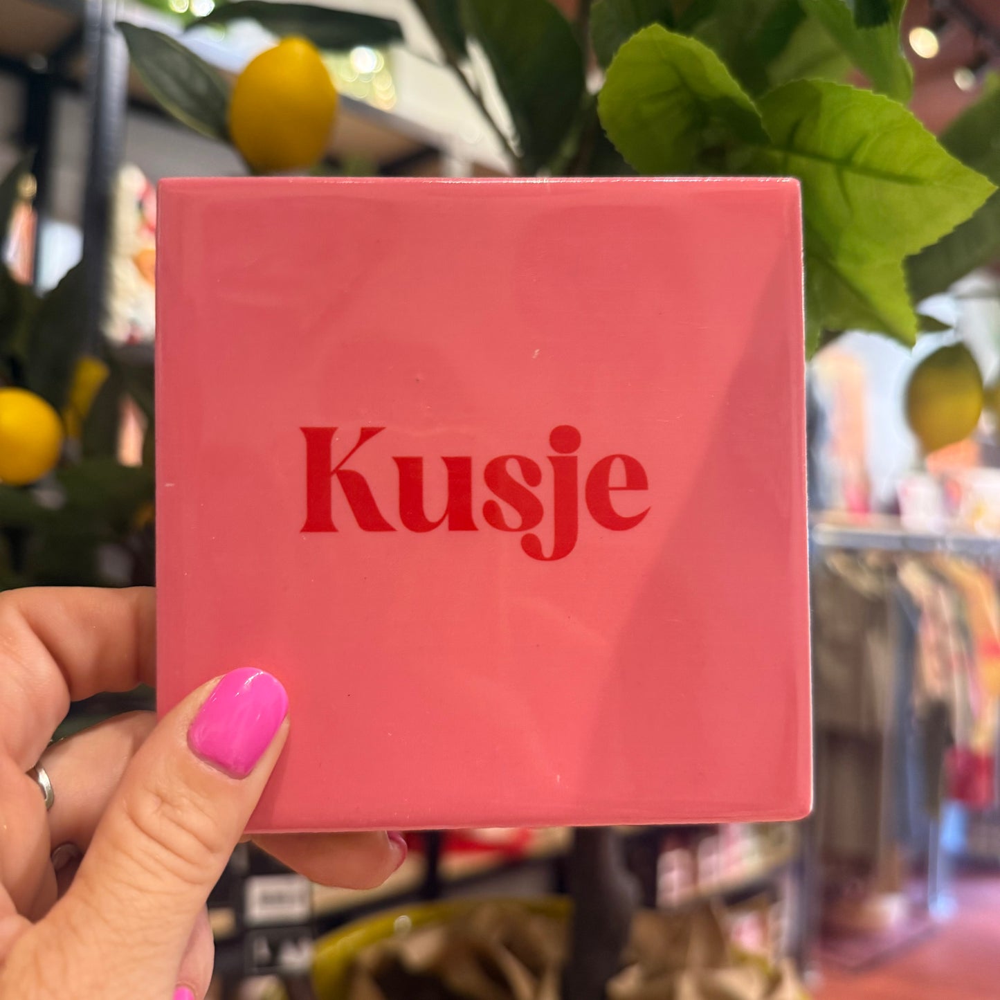 Tegeltje ‘Kusje’