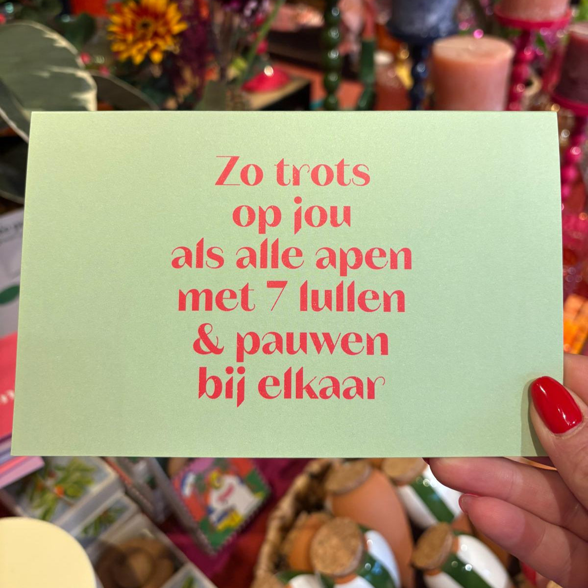 &C Zo trots op jou