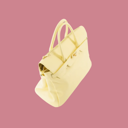 Birdie Tas - Butter Yellow