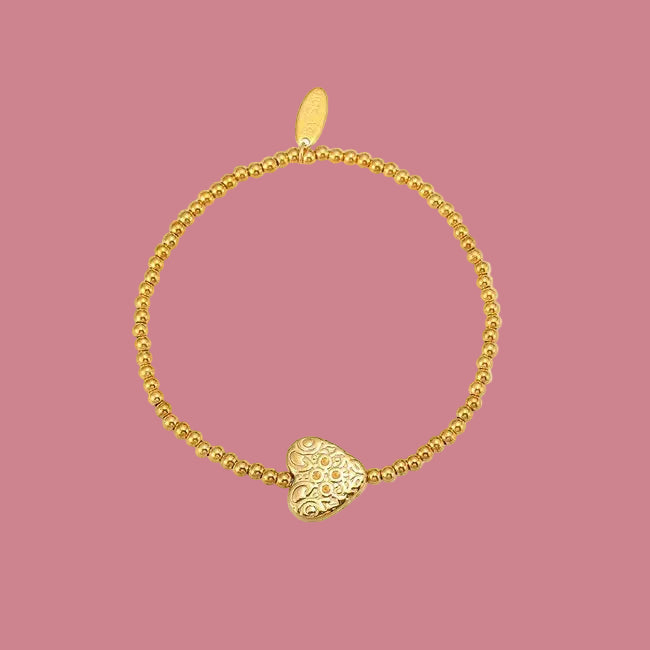 Armband Kraaltjes - Hart