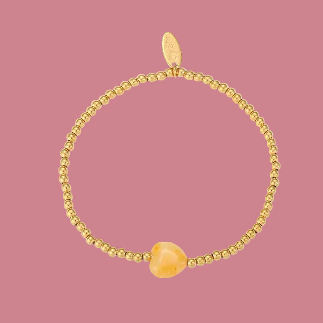 Armband Kraaltjes Aura - Citrien