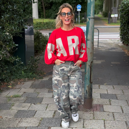 Sweater Paris - Rood