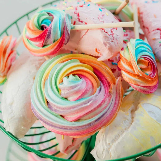 Merinque sisters - Rainbow lolly