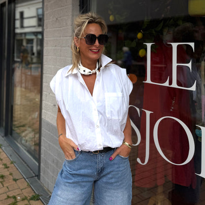 Blouse Basic - Wit