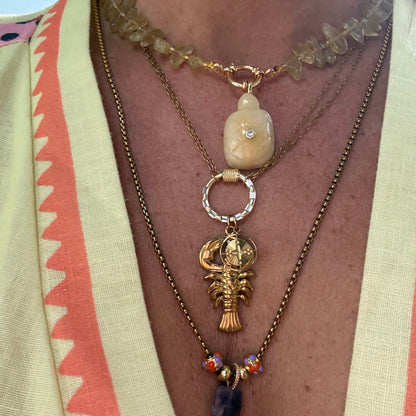 Ketting Golden Lobster
