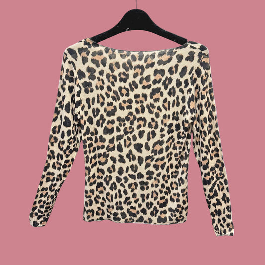 Top Cashmere - Panter Print