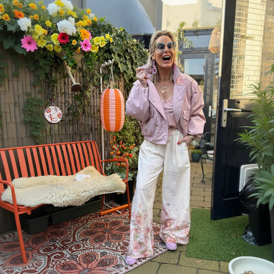 Pantalon Bloemen - Blush