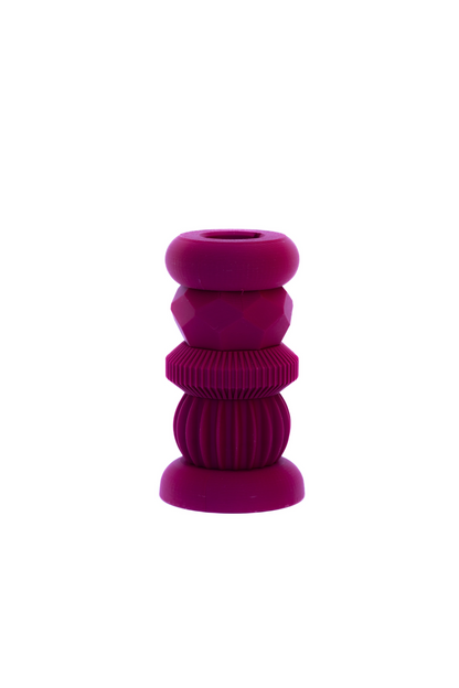 Modulaire Kandelaar Basis - Donker Roze