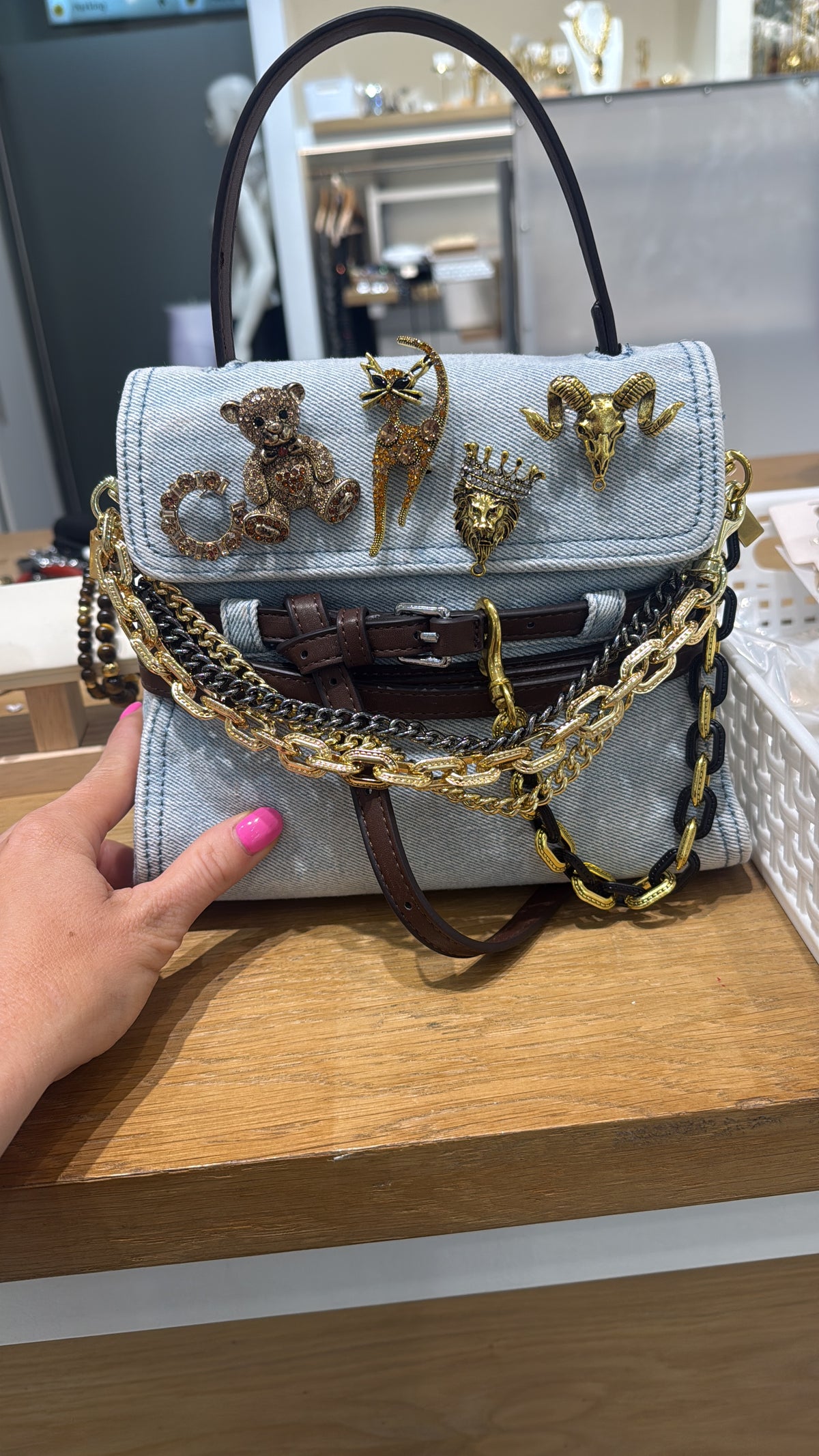 Tas Tie-Me - Denim