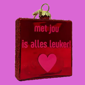 Kerstbal - Met Jou Is Alles Leuker