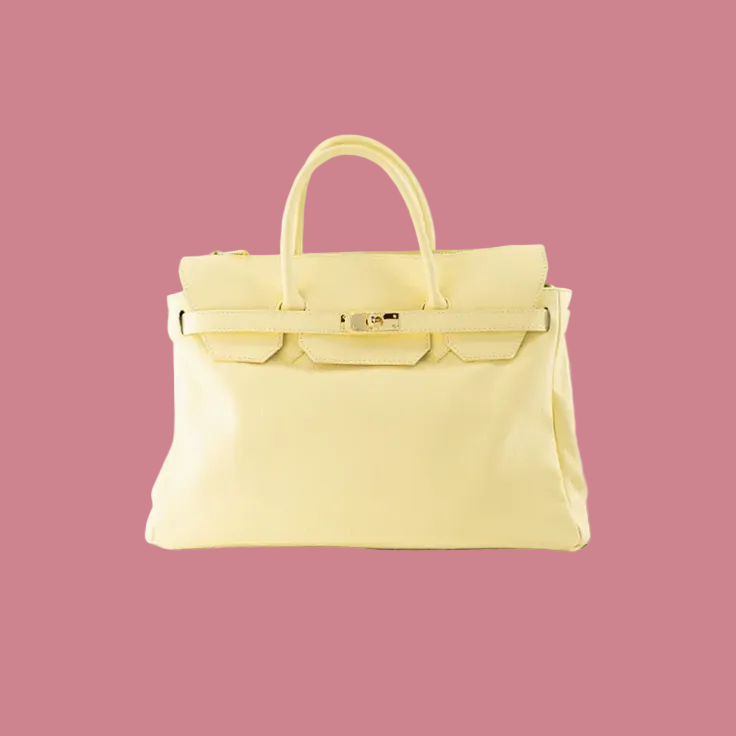Birdie Tas - Butter Yellow