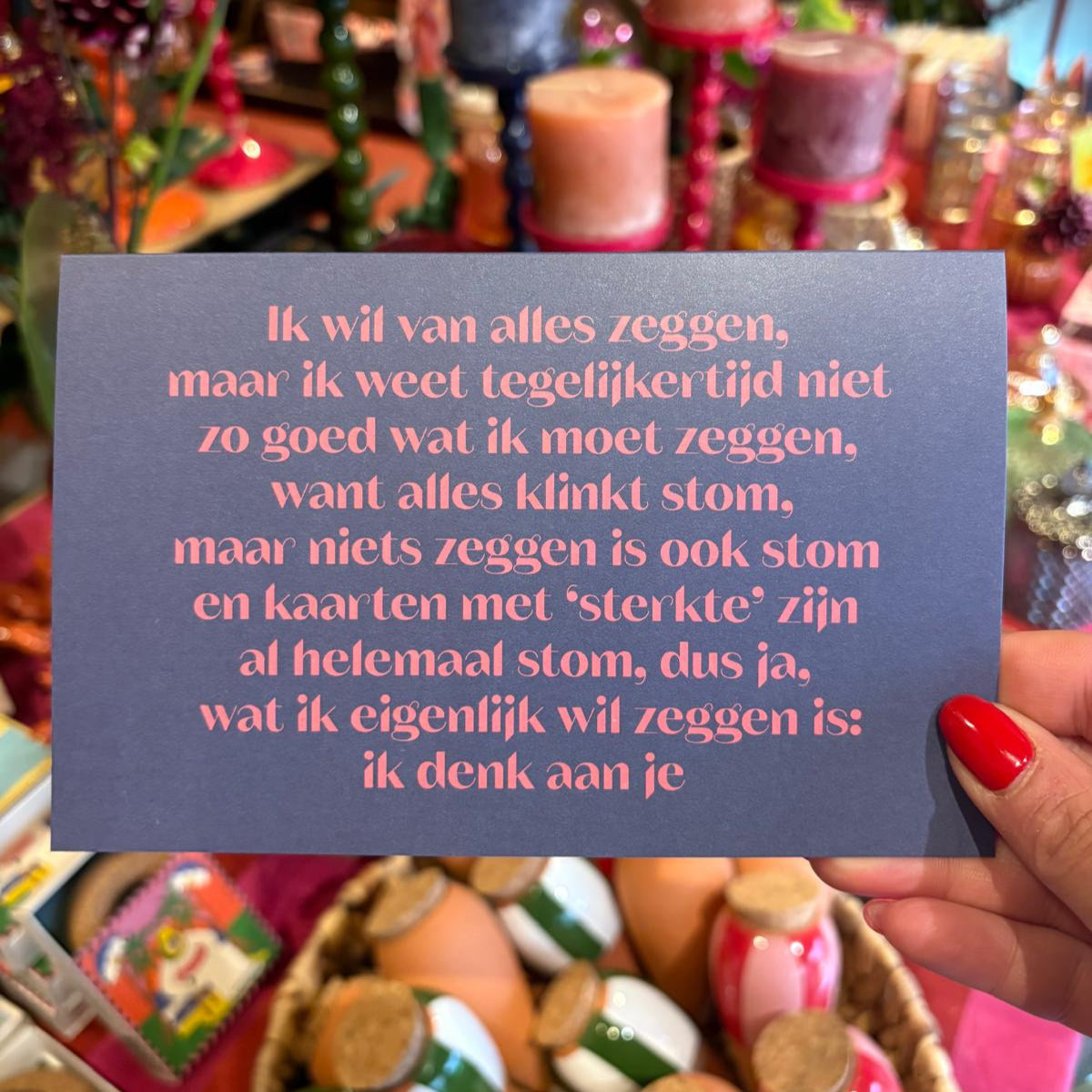 &C Ik denk aan je