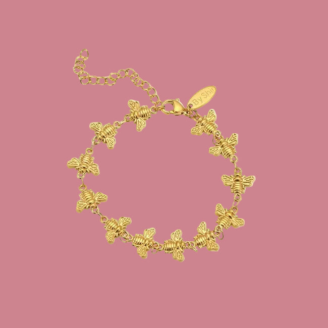 Armband Edelstaal - Bij