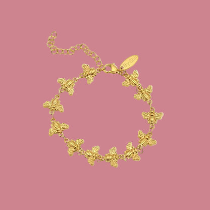 Armband Edelstaal - Bij
