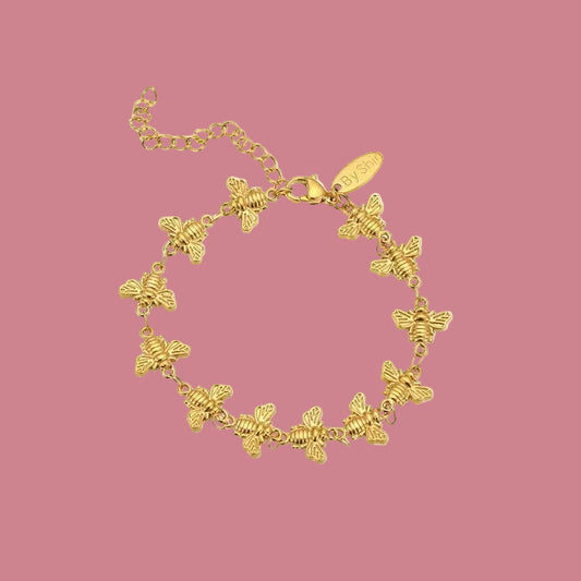 Armband Edelstaal - Bij