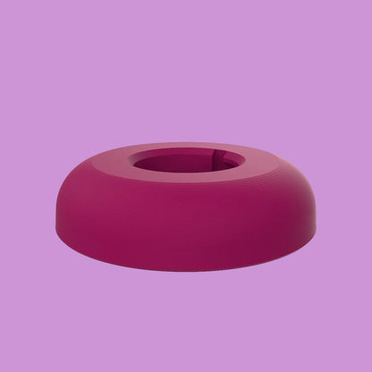 Modulaire Kandelaar Basis - Donker Roze