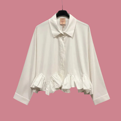 Blouse Volant - Wit