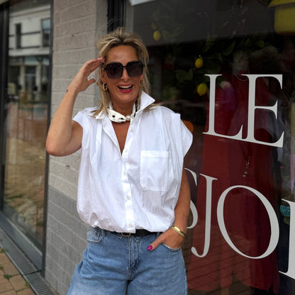 Blouse Basic - Wit