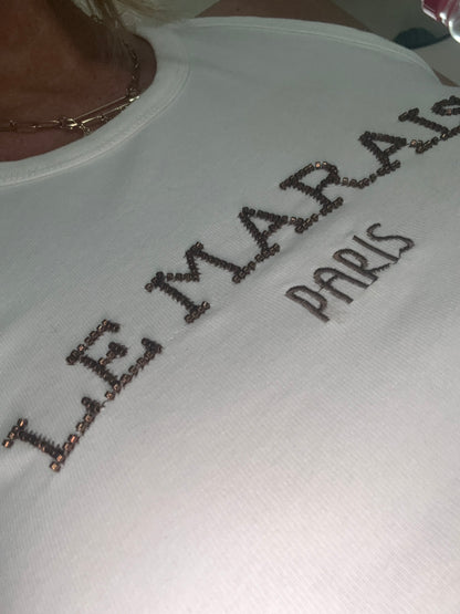 Singlet Le Marais - Wit