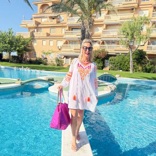 Tuniek Print - Wit