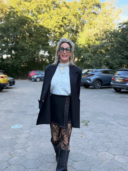 Skort Studs - Zwart