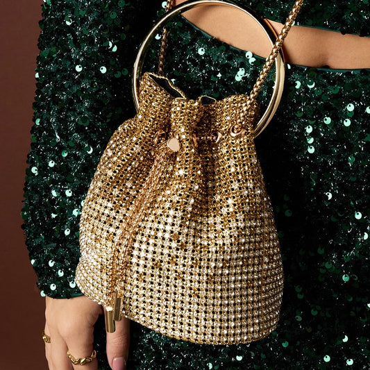 Tas ‘Bling Bling’ Goud