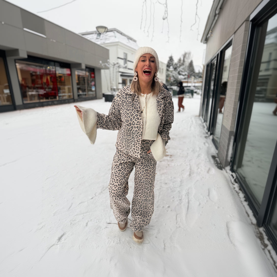 Jeans - Luipaard Print