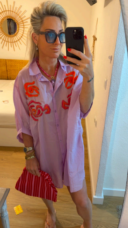 Tuniek/Blouse Steentjes - Lila