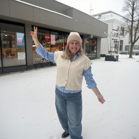 Gilet - Gooisch Beige