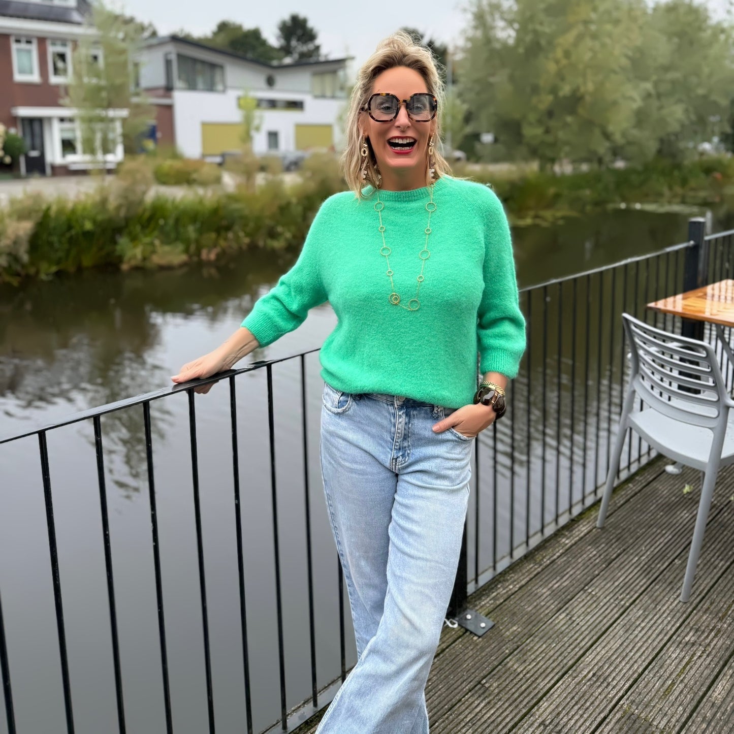 Truitje Alpaca - Gucci Groen