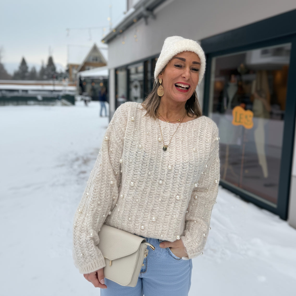 Trui Parel - Gooisch Beige