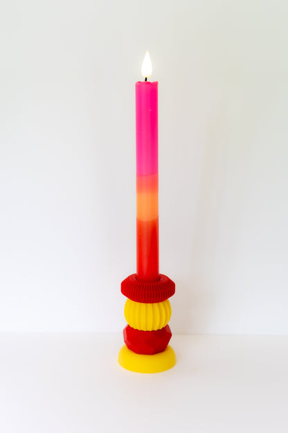 Modulaire Kandelaar Basis - Rood