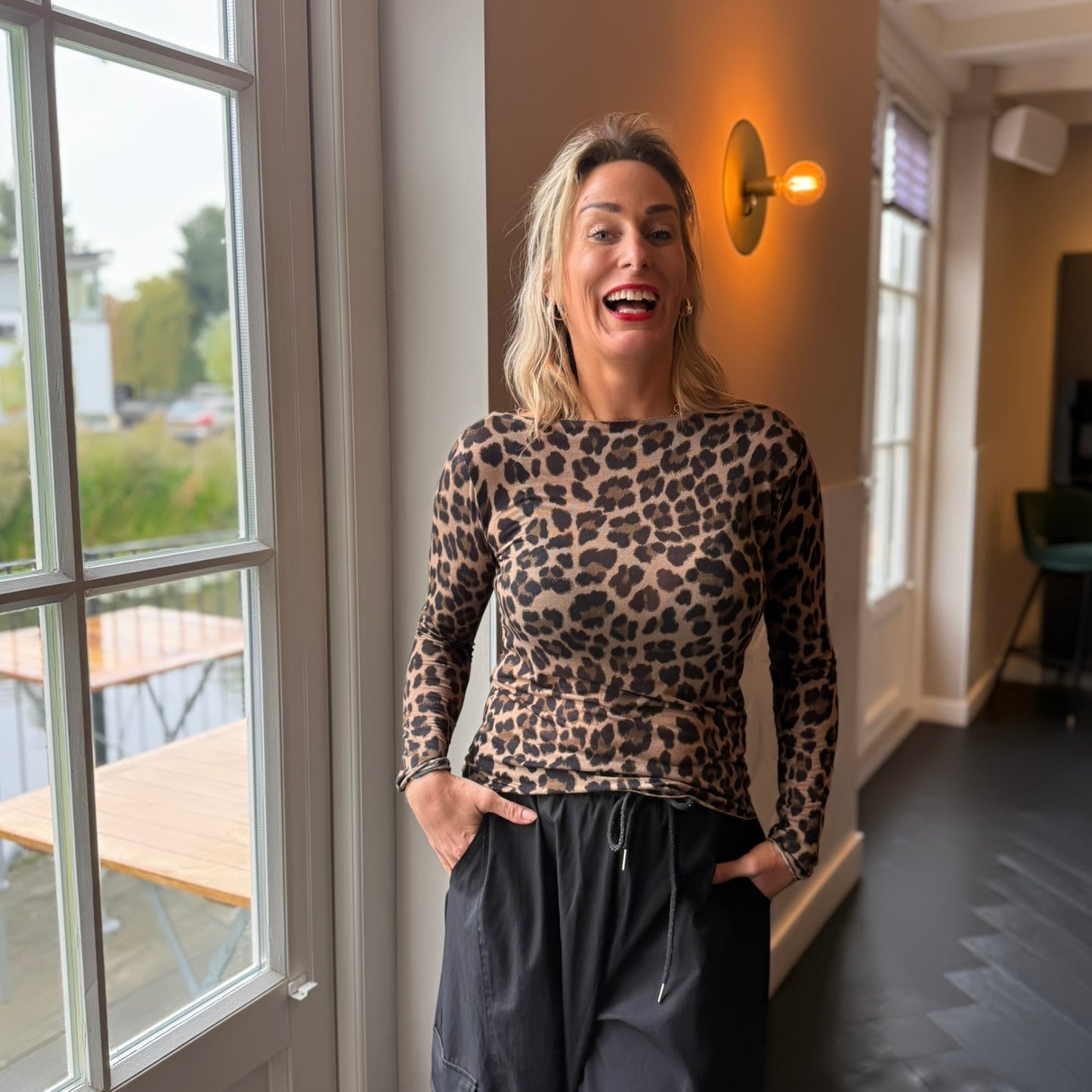 Truitje Cashmere - Luipaard