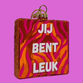 Kerstbal - Jij Bent Leuk