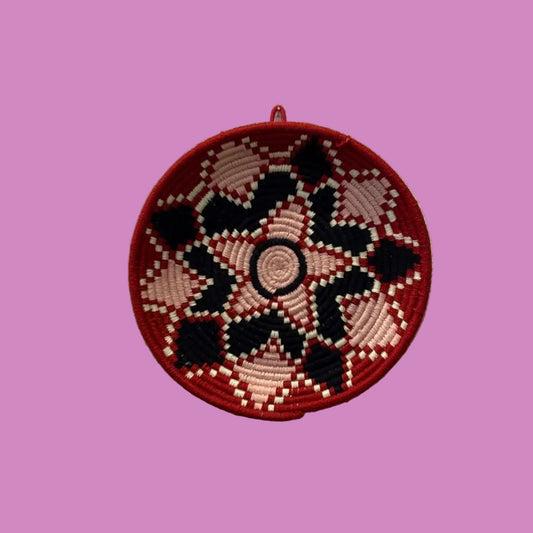 Wandbord Small - Roze/Rood