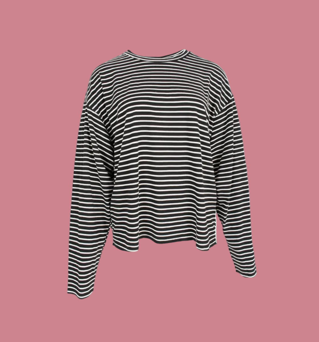 Longsleeve - Zwart/Wit