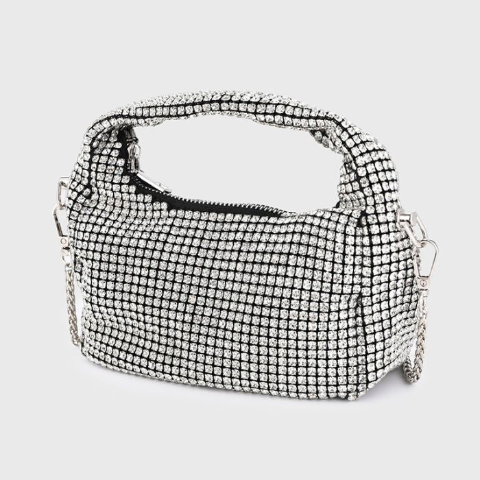 Tasje Strass - Zilver