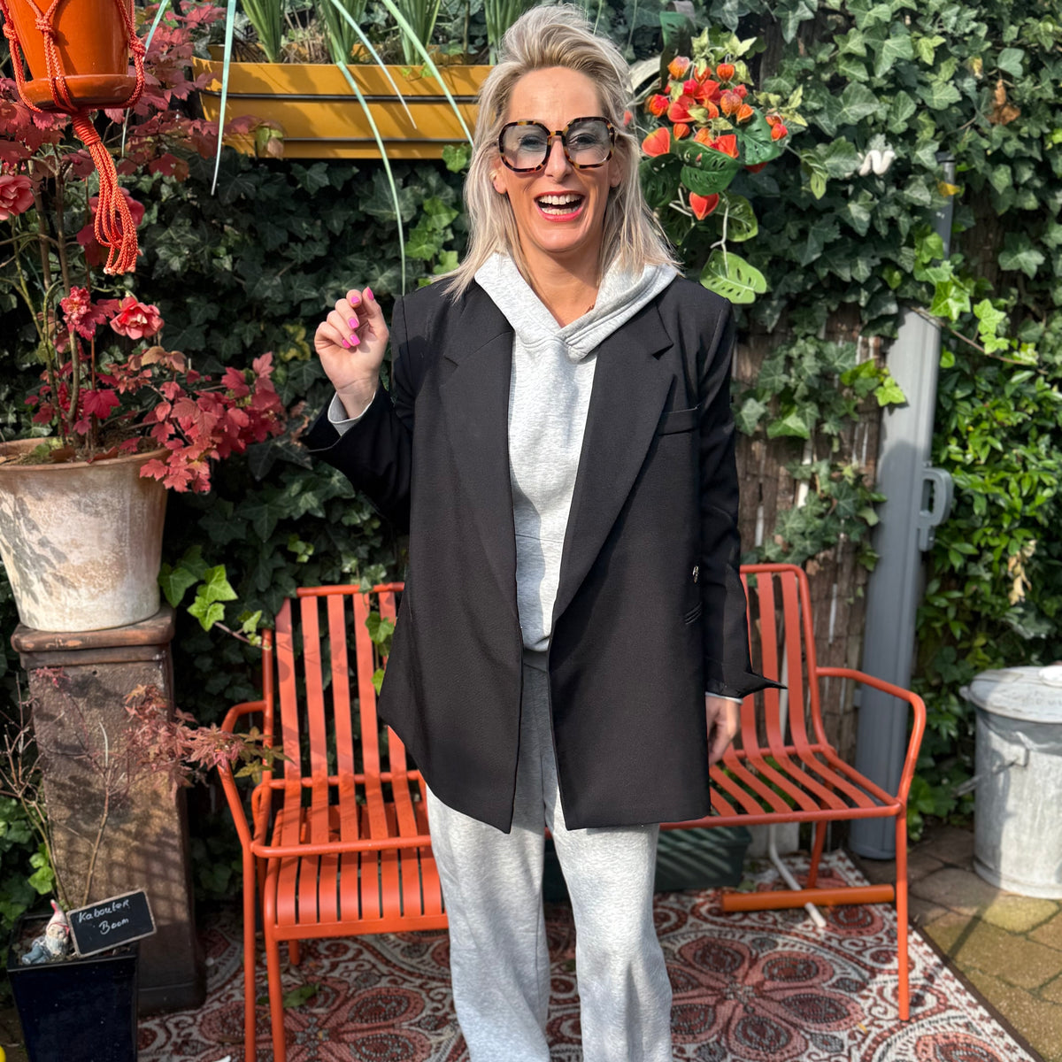 Blazer Oversized - Zwart