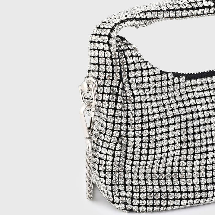 Tasje Strass - Zilver