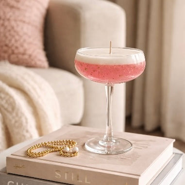 Rose Champagne Kaars