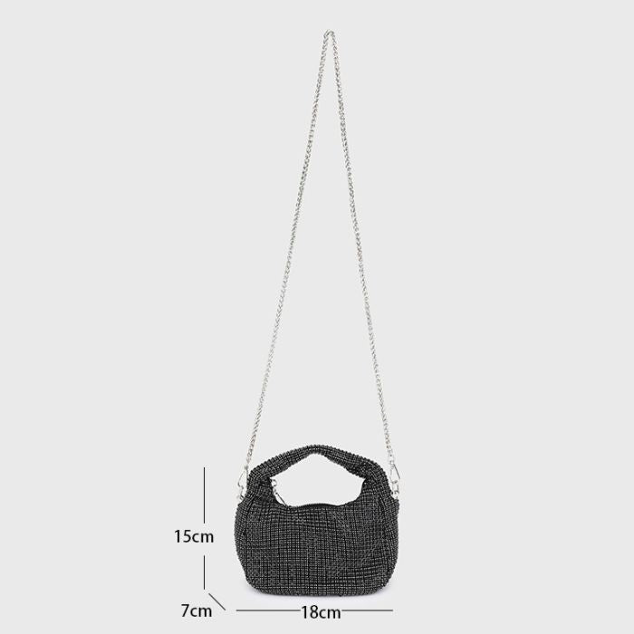 Tasje Strass - Zilver