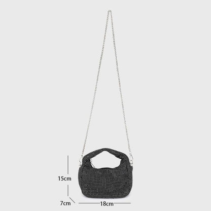 Tasje Strass - Zilver