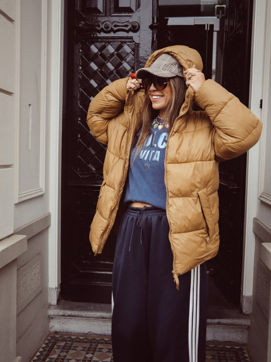 Jas Puffer - Khaki