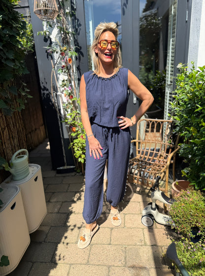 Co-ord Setje Studs - Blauw