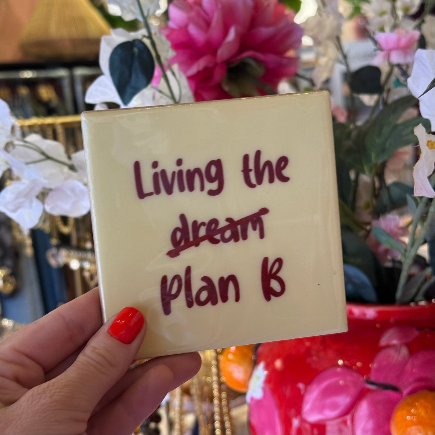 Tegeltje ‘Plan B’