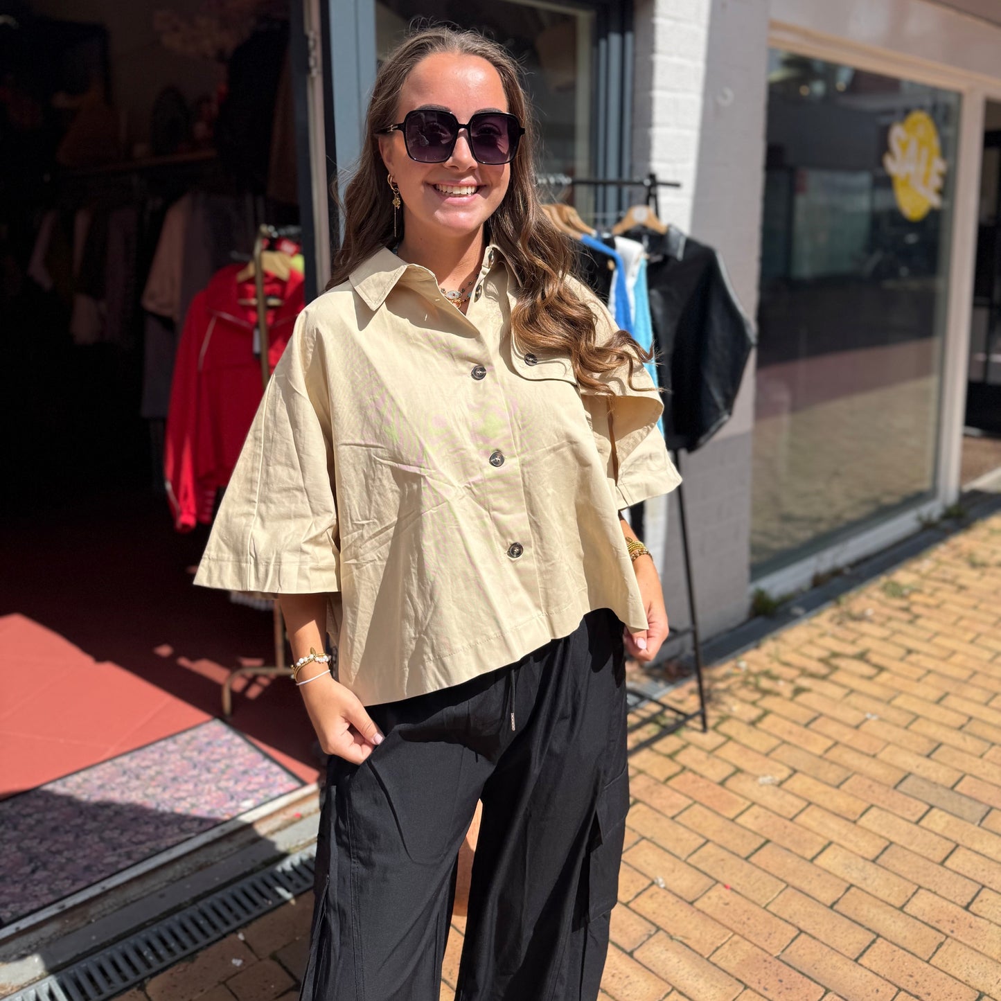 Blouse Trench - Kakhi